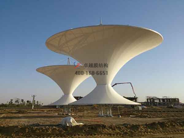 青島張拉膜結構景觀小品【案例圖片】