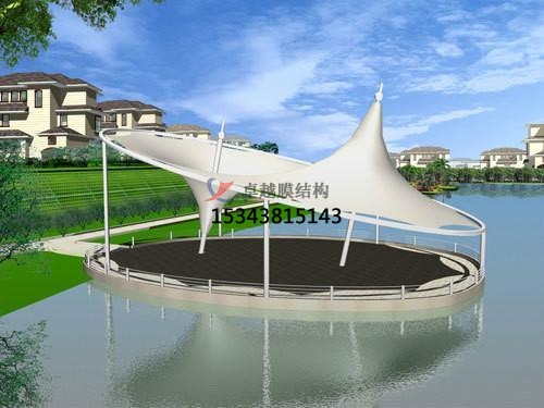 張拉膜建筑效果圖分享！